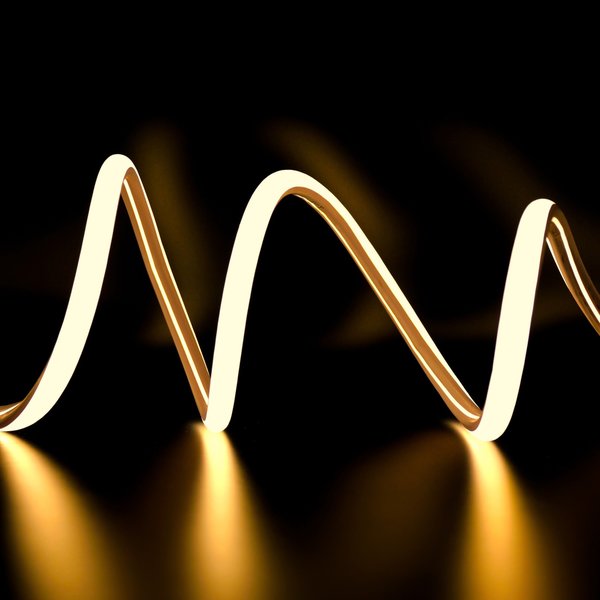 Neon lichtslang DINA in warm wit