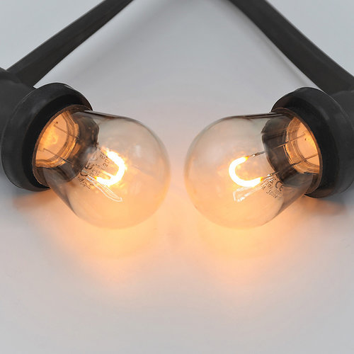Warm witte filament lampen, U-vorm, dimbaar - 1 watt