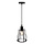 Hanglamp Diego incl. lamp 4,5W tot 12W, helder glas, 2700K, Ø60 en Ø70