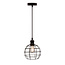 Hanglamp Hugo incl. lamp 4,5W tot 12W, helder glas, 2700K, Ø60 en Ø70