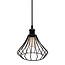 Hanglamp Kiki incl. lamp 2,5W tot 10W, amber glas, 2000K, Ø60