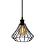 Hanglamp Kiki incl. 5W spiraal lamp, amber glas, 1800K, Ø95