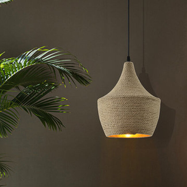 Hanglamp met touw - Laos