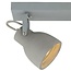 Plafondlamp beton grijs met 3 spots - Ralph