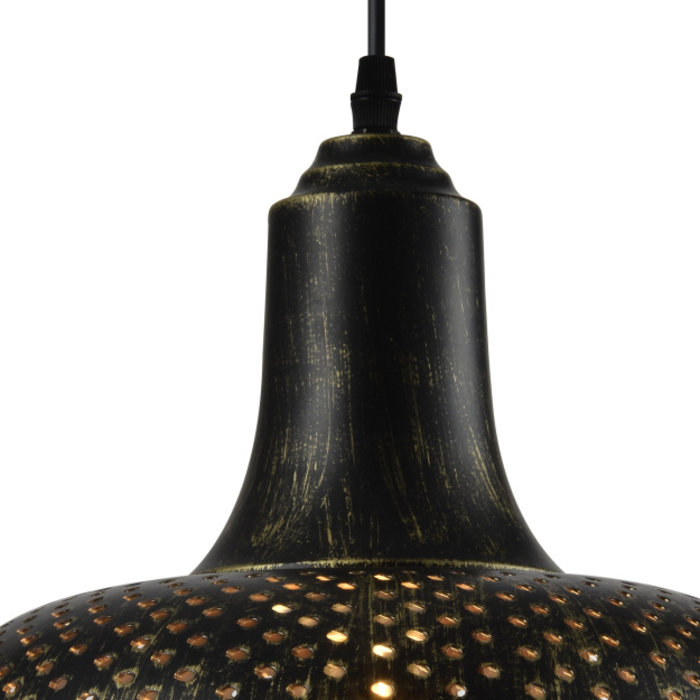 Verplaatsbaar Doelwit Achterhouden Industriële hanglamp brons - Marrakesh - LumenXL.nl