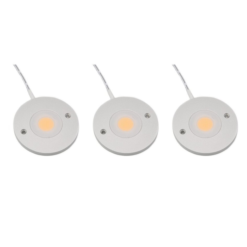 LED kastverlichting Kaya complete set van 3 spots