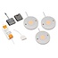 LED kastverlichting Kaya complete set van 3 spots