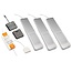 LED kastverlichting Lex complete set van 3 spots