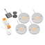 LED kastverlichting Kaya complete set van 4 spots