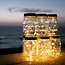 Solar tafellamp buiten met LED string - Gaia