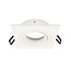 Moderne witte kantelbare inbouwspot Neo