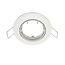 Moderne witte kantelbare inbouwspot Ash