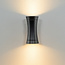 2-lichts buitenwandlamp Olympia - zwart