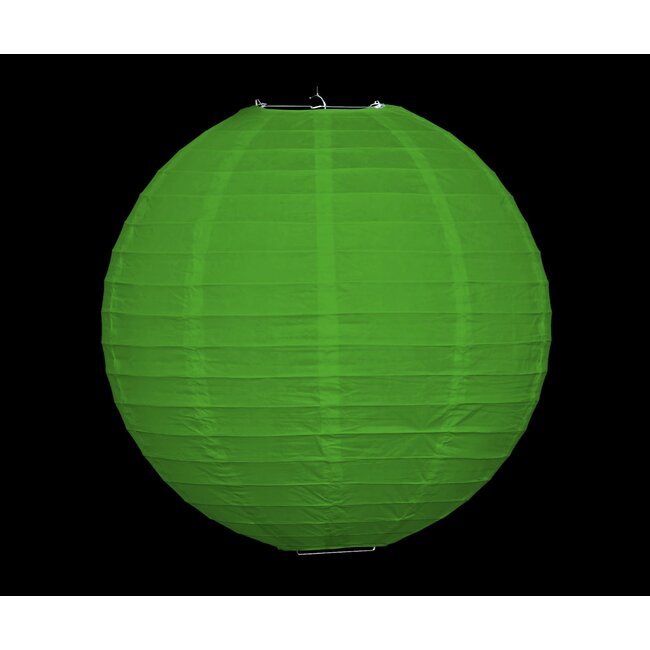 Groene nylon lampion voor buiten