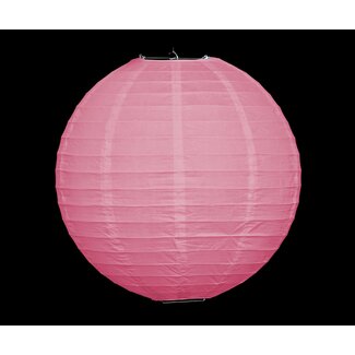 Roze nylon lampion voor buiten