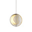 Design hanglamp in wit ijzer, 1-lichts - Luana