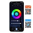 Slimme E27 RGB lamp van 10W met TUYA wifi app
