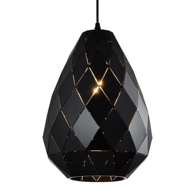 Design hanglamp glanzend zwarte decocratie – Jupiter
