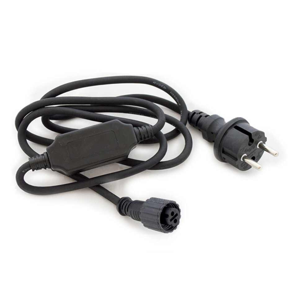 Accessoires voor kerstverlichting - zwart
