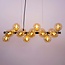 Luxe hanglamp 16-lichts amber glas - Sunita