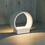 Moderne buitenwandlamp rond Izzy - wit