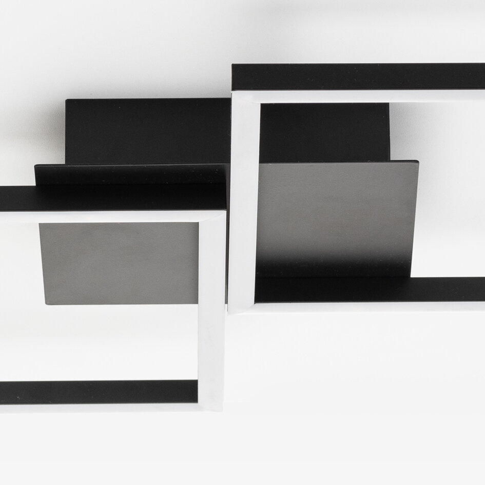 Design plafondlamp Luxton met geïntegreerde LEDs, dimbaar