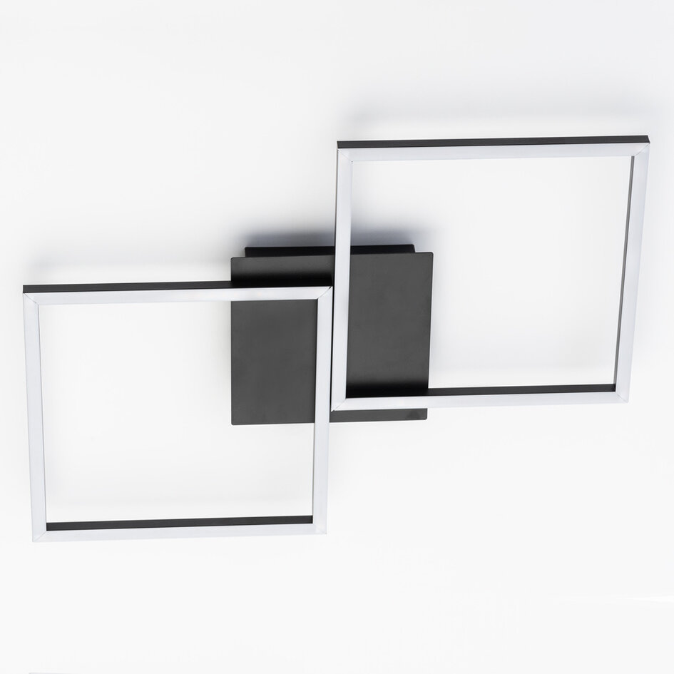 Design plafondlamp Luxton met geïntegreerde LEDs, dimbaar
