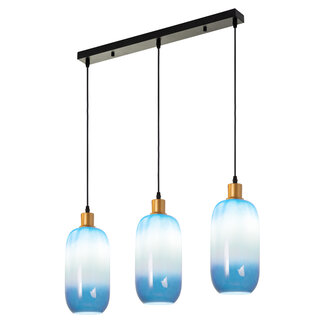 Hanglamp met kleurverloop in glas - Noud