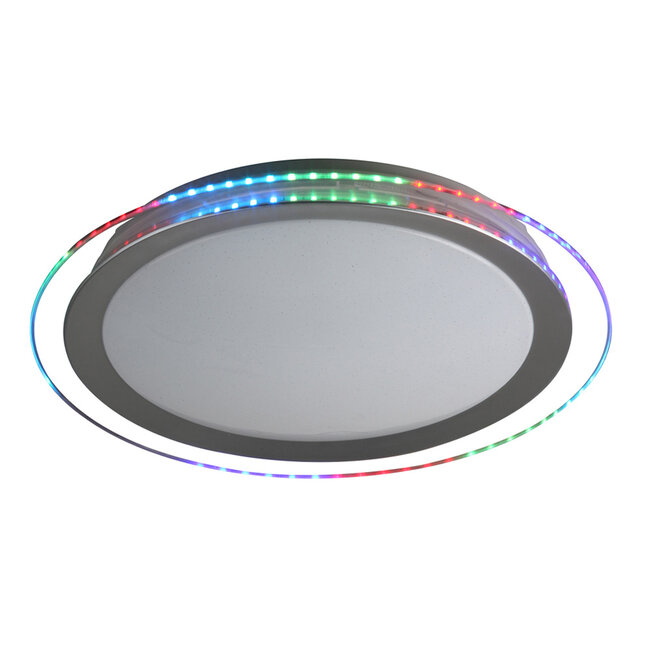 Plafondlamp Maisy met RGBW functie, afstandsbediening en geheugenfunctie