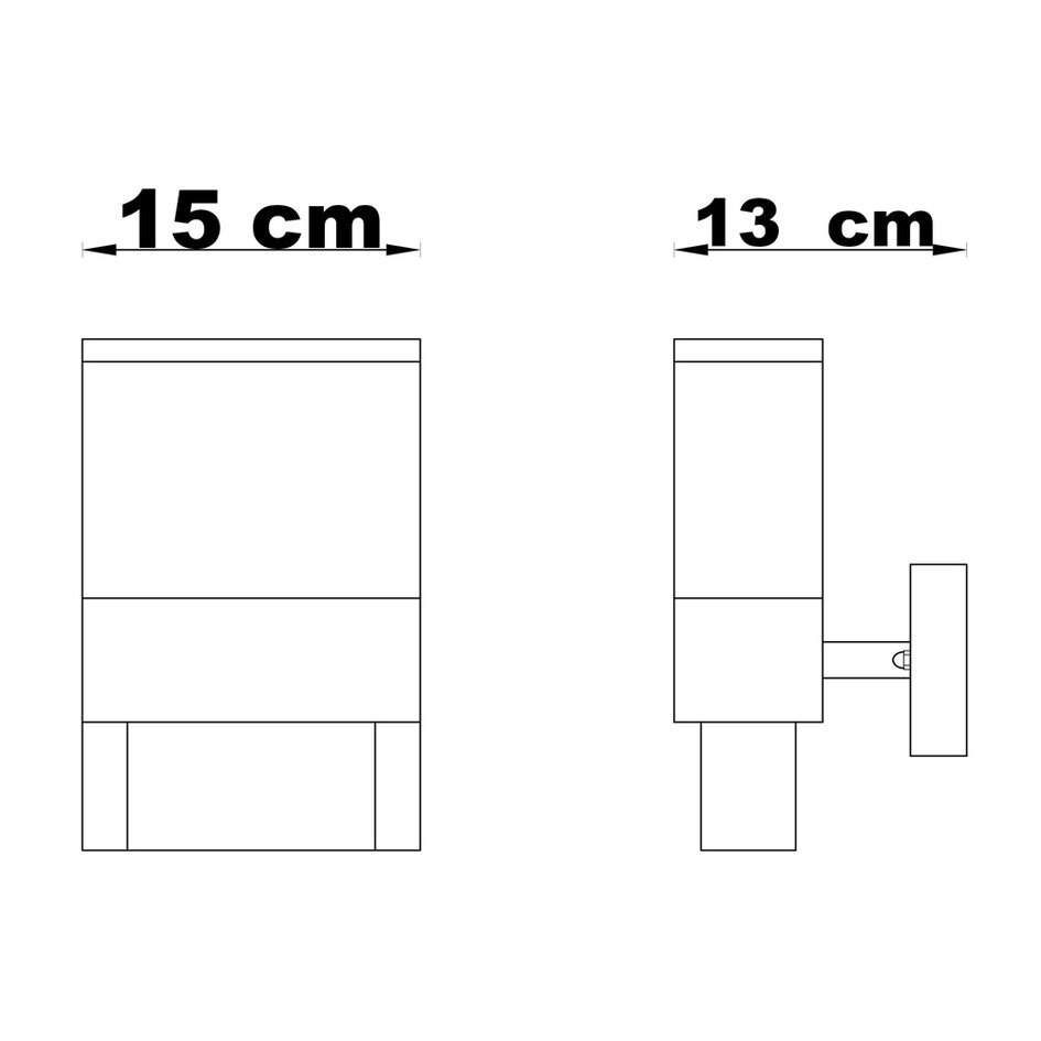 Wandlamp met huisnummer - Lidia