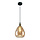 1-lichts hanglamp Verona - druppelvorm
