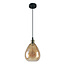 1-lichts hanglamp Verona - amber