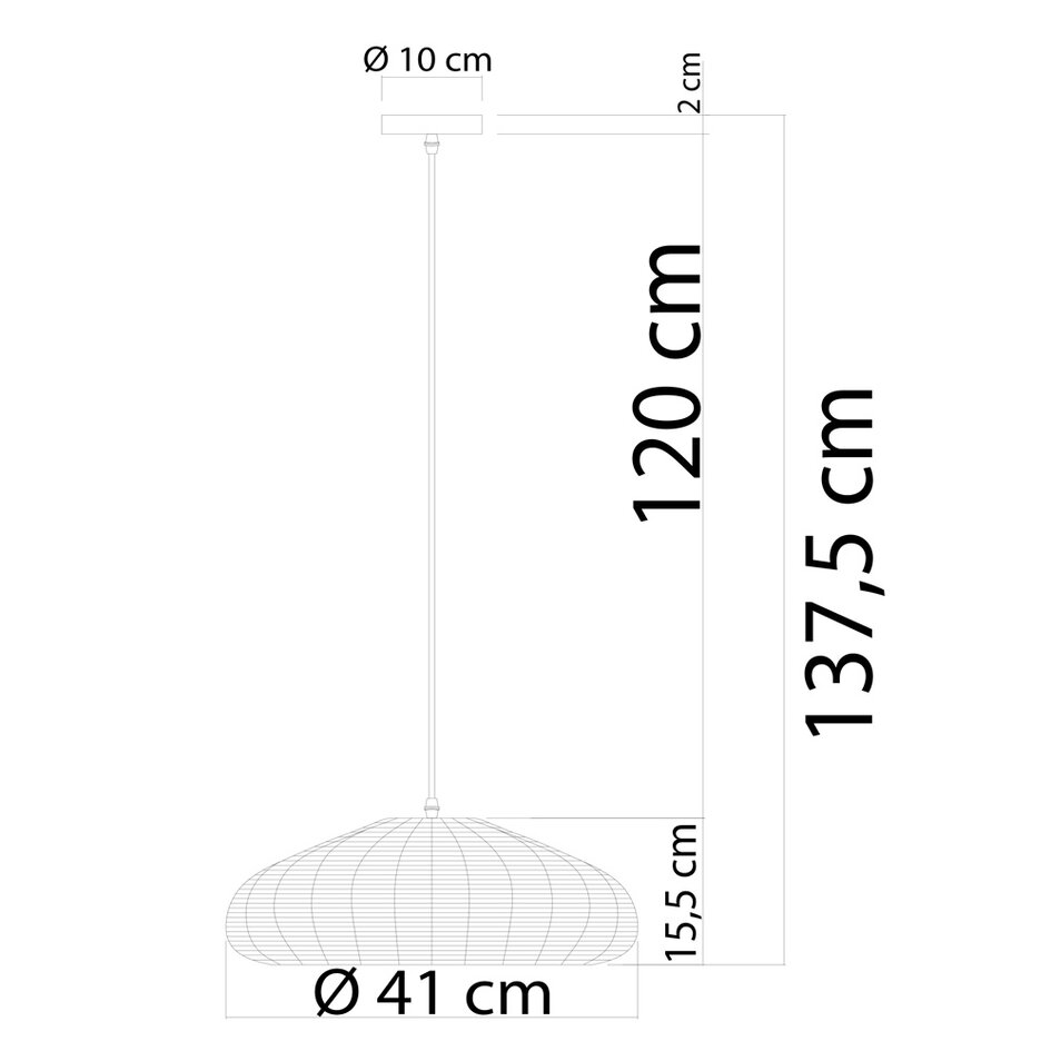 Hanglamp van bamboe - Layla