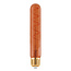 E27 buislamp LED dimbaar koper spiraal 4 watt (1600K)