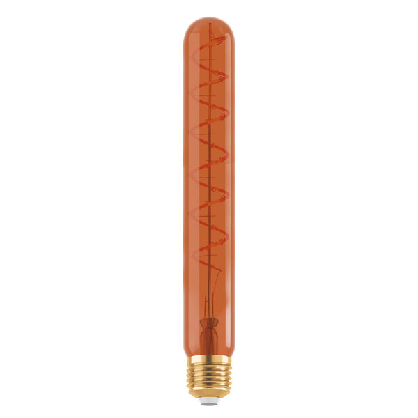 E27 buislamp LED dimbaar koper spiraal 30 cm