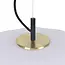 Hanglamp Kozma met wit glas en meerdere hoeken
