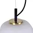 Hanglamp met wit glas - Kostas