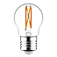 E27 filamentlamp LED dim-to-warm 4,5 watt, 45 mm (2700-2200K)