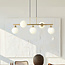 Design hanglamp Donny met melkglazen bollen