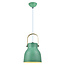 Rustieke hanglamp Zelena in groen