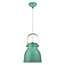 Rustieke hanglamp Zelena in groen