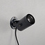 Kantelbare buitenwandlamp - zwart