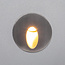 Inbouw buitenwandlamp 3W - zilver