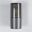 Moderne buitenwandlamp smoke grijs