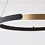 Gouden ronde design hanglamp Ivana - 3-staps dimbaar