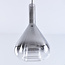 3-staps dimbare hanglamp van smoke glas - Lieve