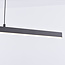 3-staps dimbare design hanglamp Merle - donkergrijs