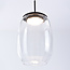 3-staps dimbare hanglamp Isra - transparant glas