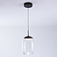 3-staps dimbare hanglamp Isra - transparant glas