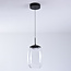 3-staps dimbare hanglamp Isra - transparant glas